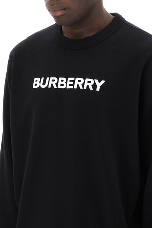 BURBERRY Men's Puff Logo Sweatshirt in Black for SS24