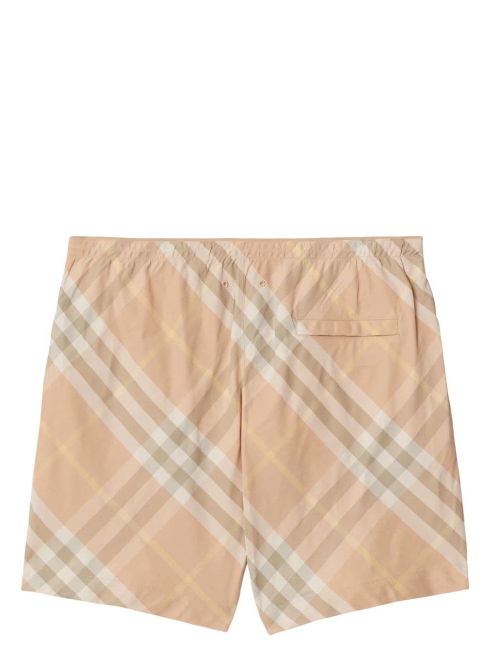 BURBERRY 24SS Beige Men's Swim Pants for the Summer Season