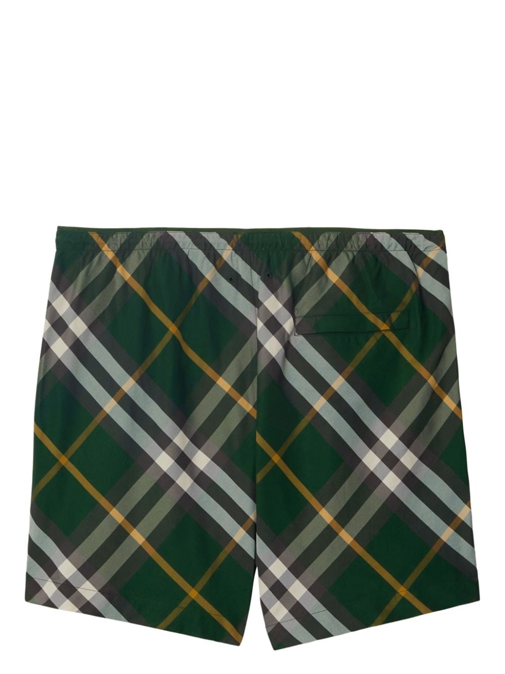 BURBERRY Green Swim Shorts for Men - SS24 Collection