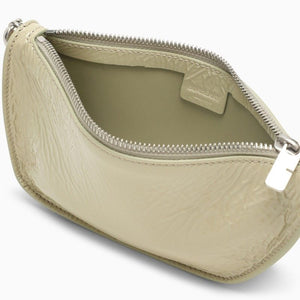 Shield Micro Shoulder Handbag in Cream Lambskin for SS24