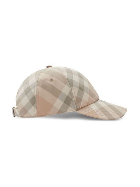 BURBERRY Nude & Neutral Polyester Baseball Cap for Women - SS24