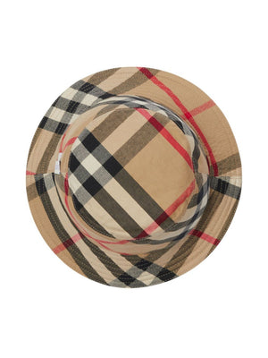 BURBERRY Check-Lined Hat for Men - FW24