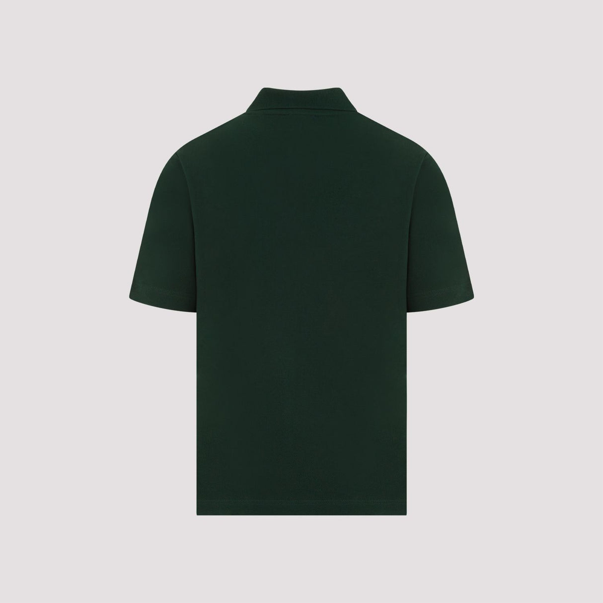 BURBERRY Green Cotton Polo Shirt for Men - SS24 Collection