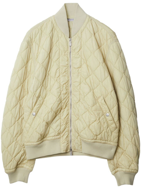 BURBERRY Quilted Stand-Up Collar Jacket for Men