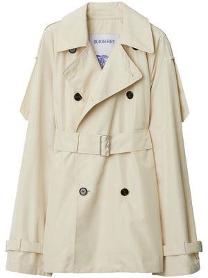 Light Beige Silk Belted Jacket for Women