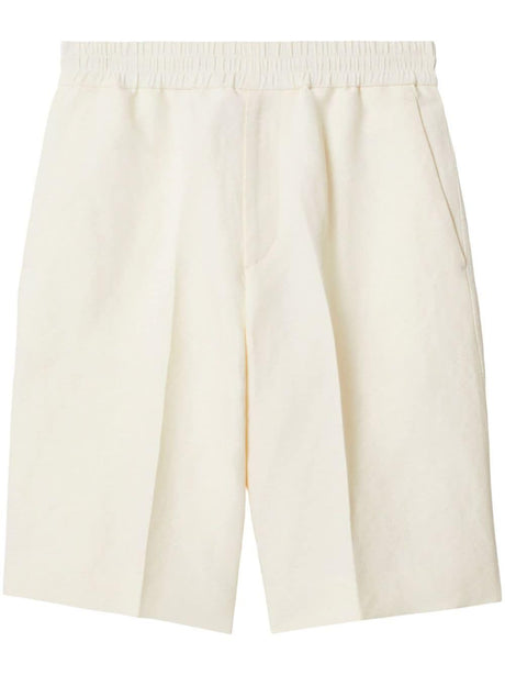 BURBERRY SS24 Minimalist Mini Shorts for Men