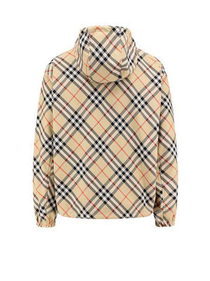 BURBERRY 24SS Men's Adjustable Hood Jacket - INTEGRATED AND ADJUSTABLE HOOD