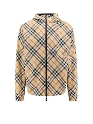 BURBERRY 24SS Men's Adjustable Hood Jacket - INTEGRATED AND ADJUSTABLE HOOD