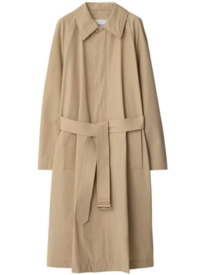 BURBERRY Elegant Knight Motif Trench Jacket