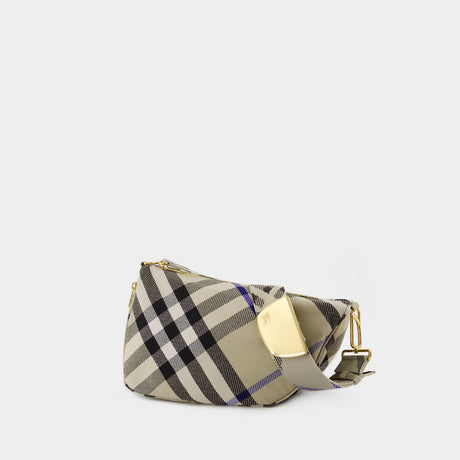 BURBERRY SHIELD MESSENGER PURSE