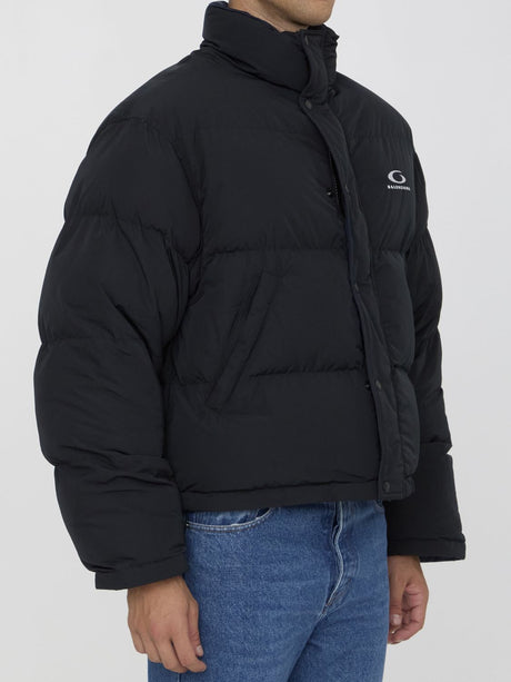 BALENCIAGA Reversible Bomber Jacket with Adjustable Hem - FW24