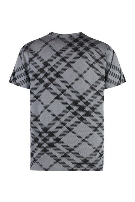 BURBERRY Cotton Crew-Neck T-Shirt for Men - SS24 Collection