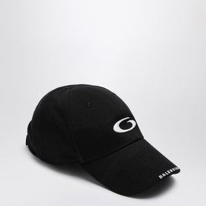 BALENCIAGA Iconic Black Loop Sports Baseball Cap