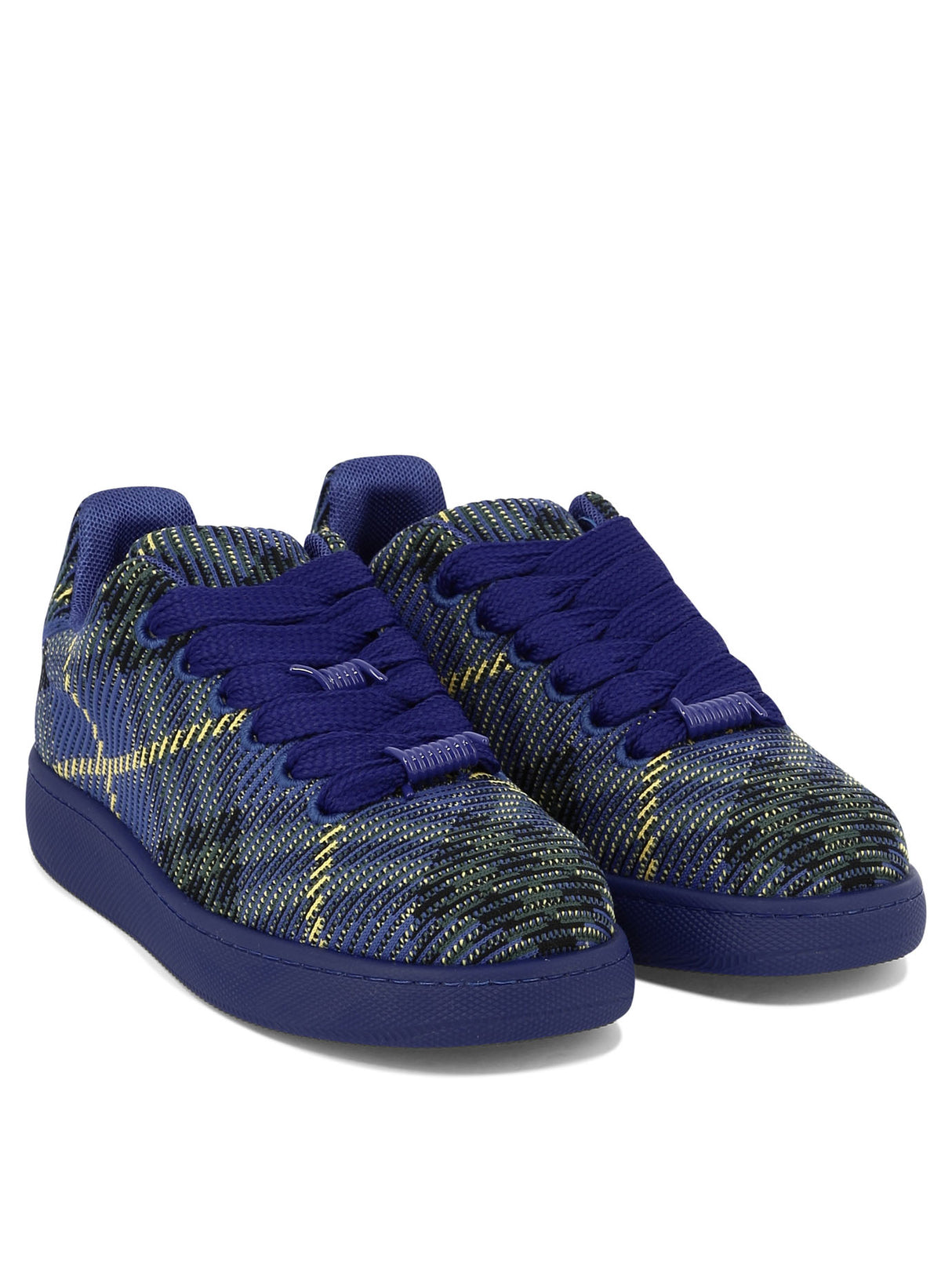 BURBERRY Stylish Sneaker Box with Check Processing