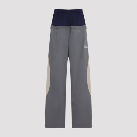 BALENCIAGA Ultra-Comfortable Technical Fabric Cut-Up Trousers