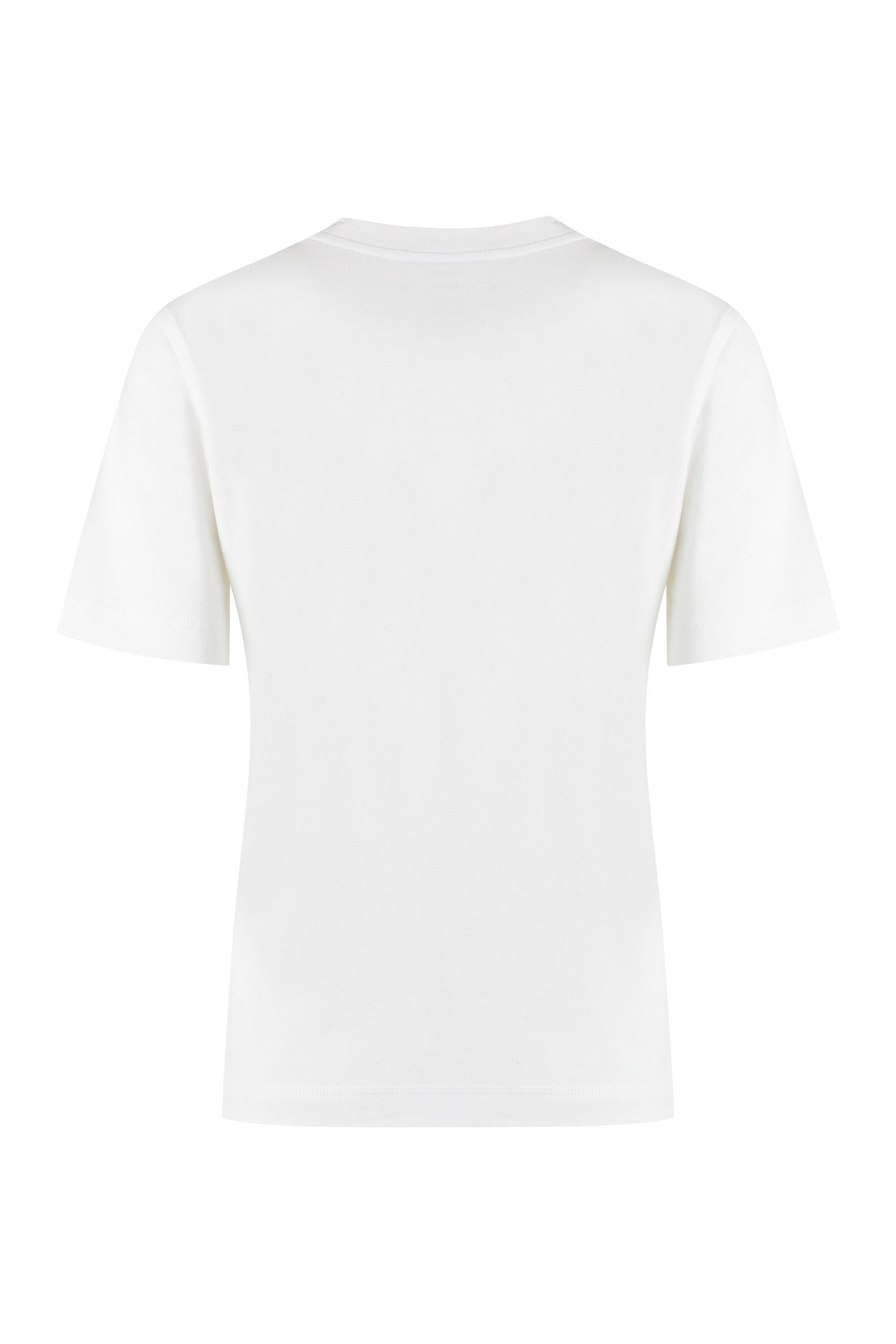 クルーネックの白いTシャツ レディース - SS24 コレクション