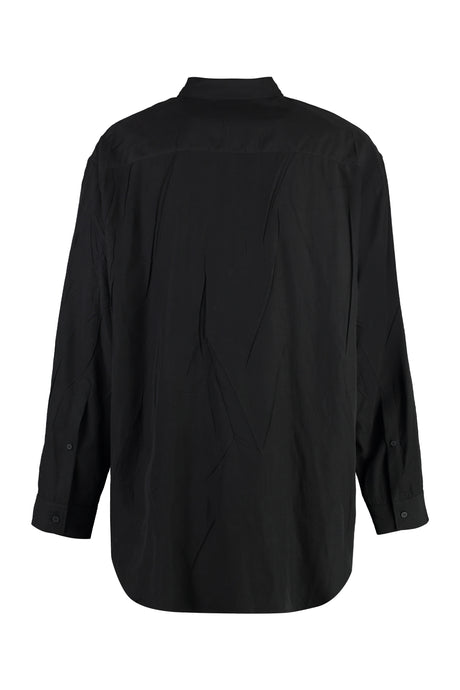 BALENCIAGA Oversize Shirt with Creased Effect - Fall/Winter 2024