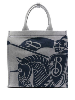 BURBERRY Urban Explorer Mini Tote in Grey-Blue