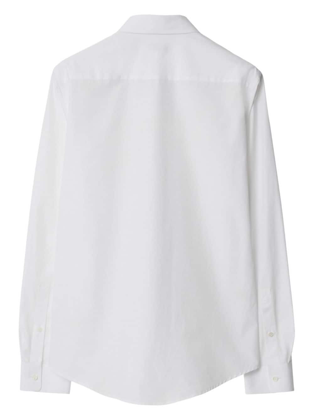 BURBERRY Classic White Cotton Shirt