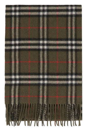 BURBERRY Casual Checkered Design Cashmere Scarf - 168x30 cm