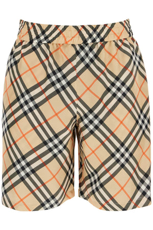 BURBERRY Luxury Silk Bermuda Shorts for Men