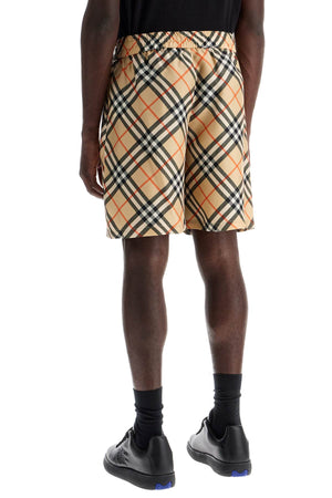 BURBERRY Luxury Silk Bermuda Shorts for Men