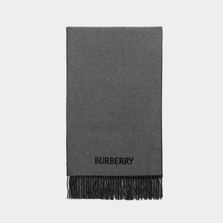 BURBERRY Iconic Knight Cashmere Scarf