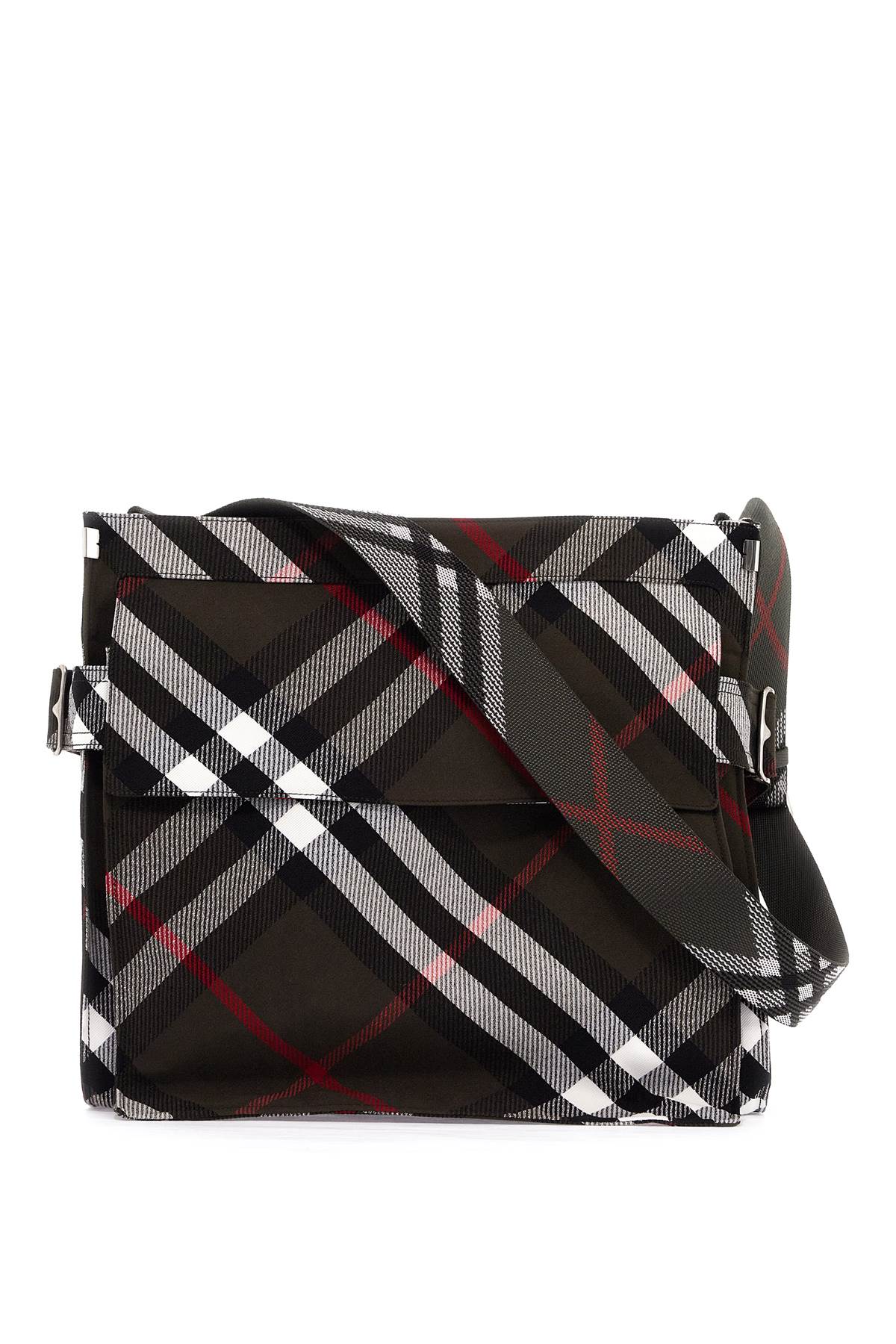 BURBERRY Medium Iconic Check Tote Handbag