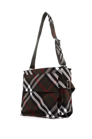 BURBERRY Medium Iconic Check Tote Handbag