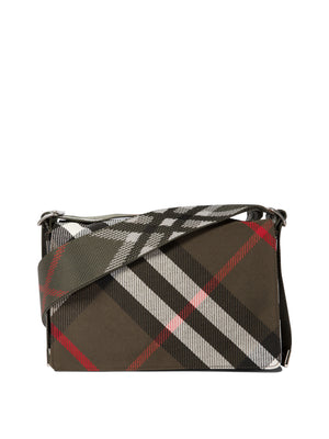 BURBERRY Checkered Trench-Inspired Mini Handbag