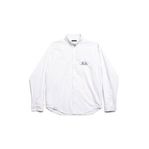 BALENCIAGA Large Fit Long Sleeve Shirt for Men