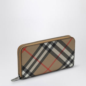 BURBERRY Coated Canvas Mini Wallet