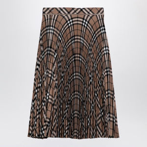 BURBERRY Pleated Wrap Skirt for Women