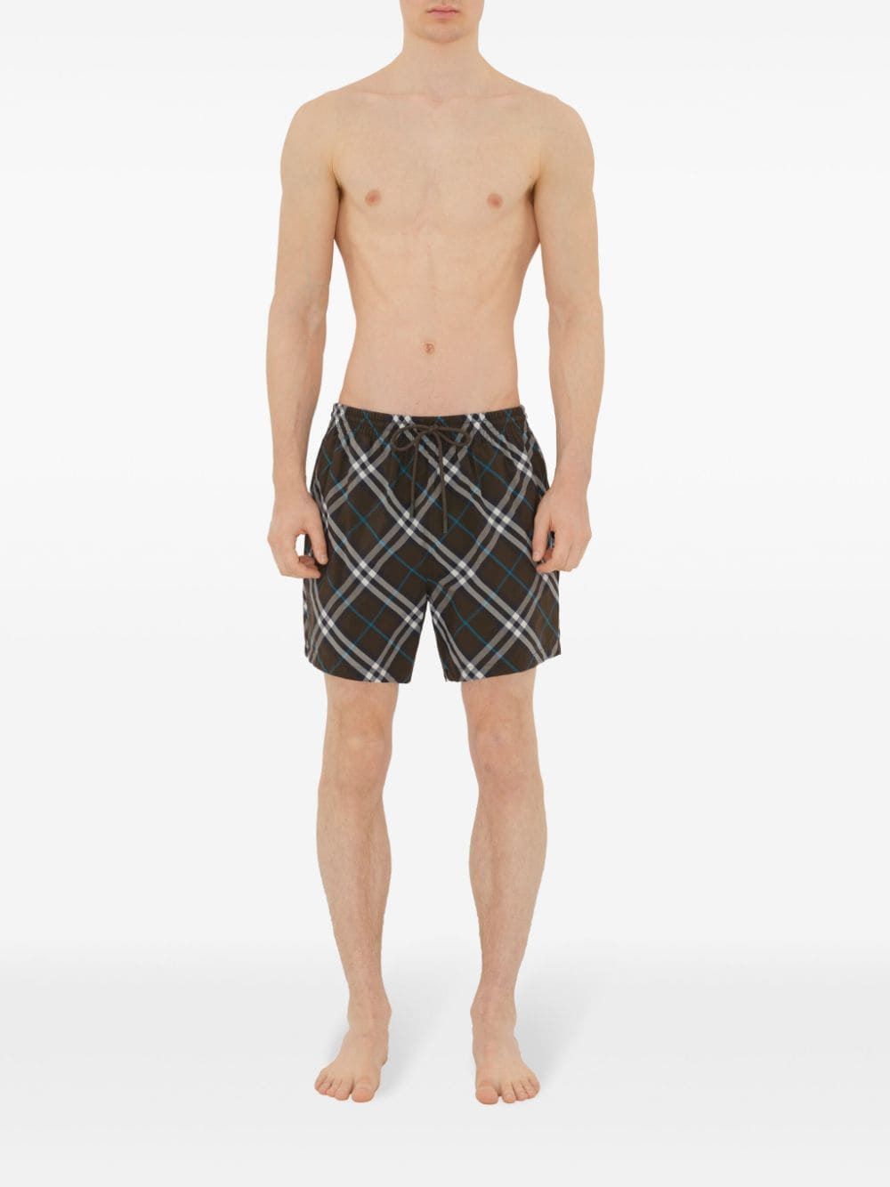 BURBERRY Elegant Nylon Swim Trunks