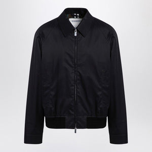 Áo Khoác Harrington Đen Cổ Điển Dành Cho Nam