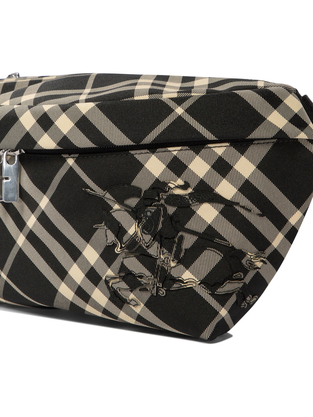 BURBERRY Check Pattern Mini Bumbag 33x18x11 cm