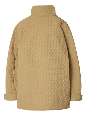 BURBERRY Quilted Hooded Jacket