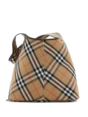 BURBERRY Vintage Check Large Shoulder Tote