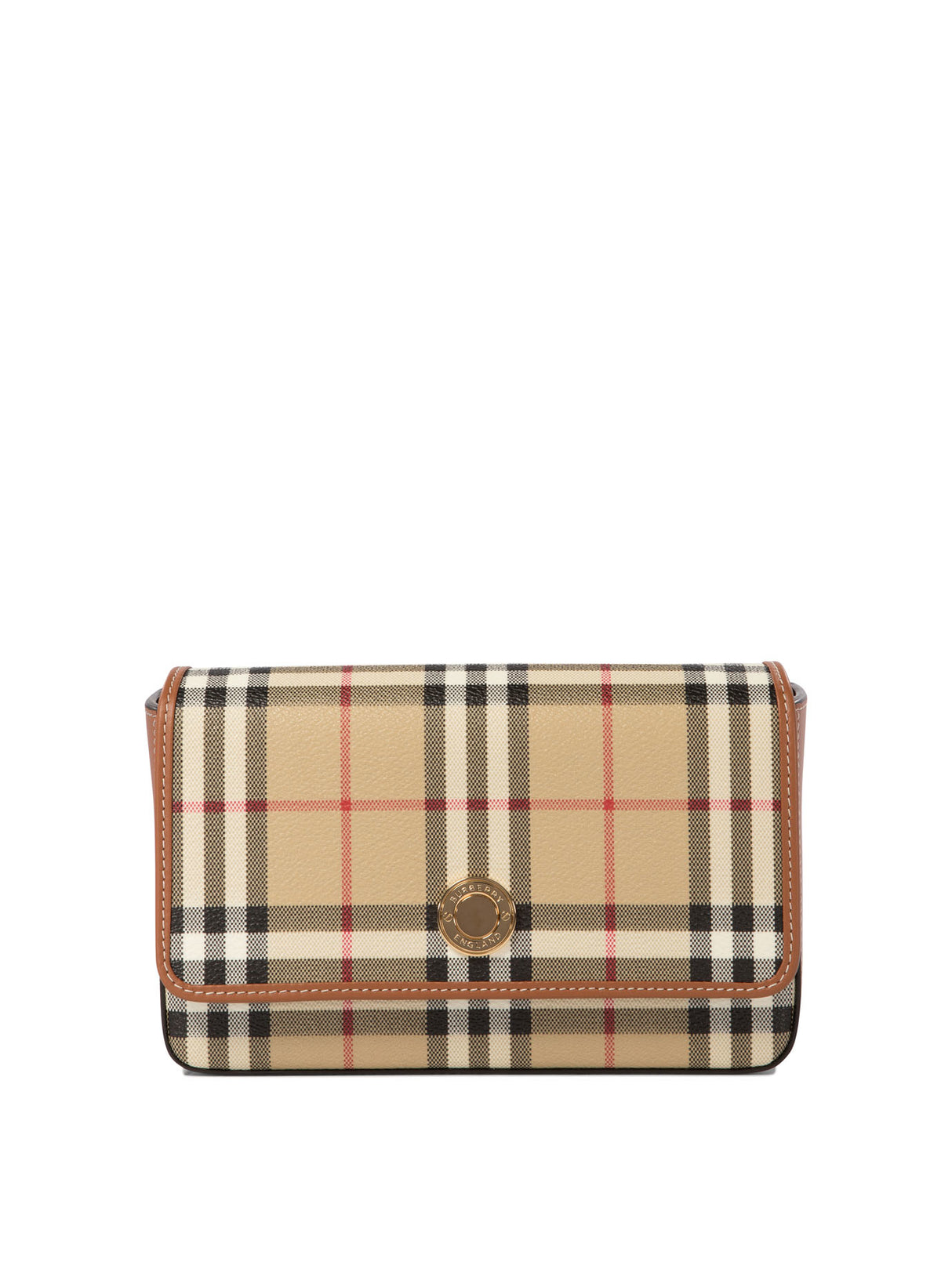 BURBERRY Hampshire Mini Crossbody Bag in Beige