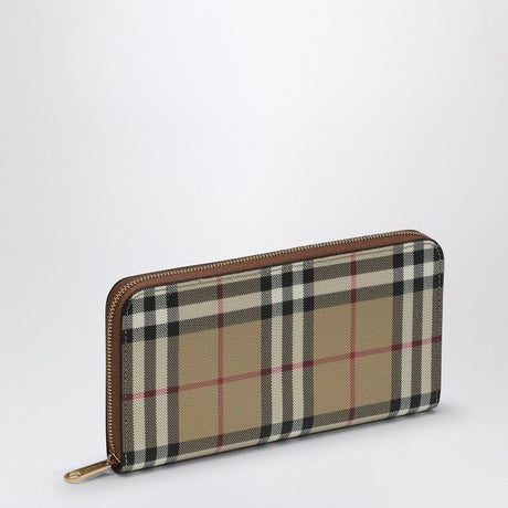 BURBERRY Check Print Mini Wallet