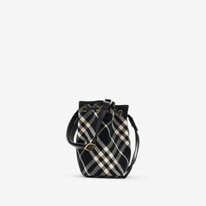 BURBERRY Mini Drawstring Bucket Bag