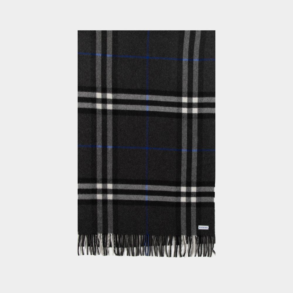 BURBERRY Luxurious Giant Check Cashmere Scarf