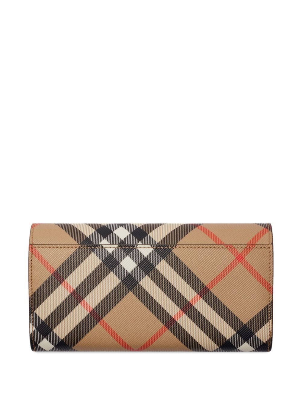 BURBERRY Checkered Design Mini Wallet for Women