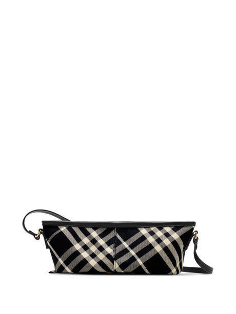 BURBERRY Elegant Mini Baguette Handbag