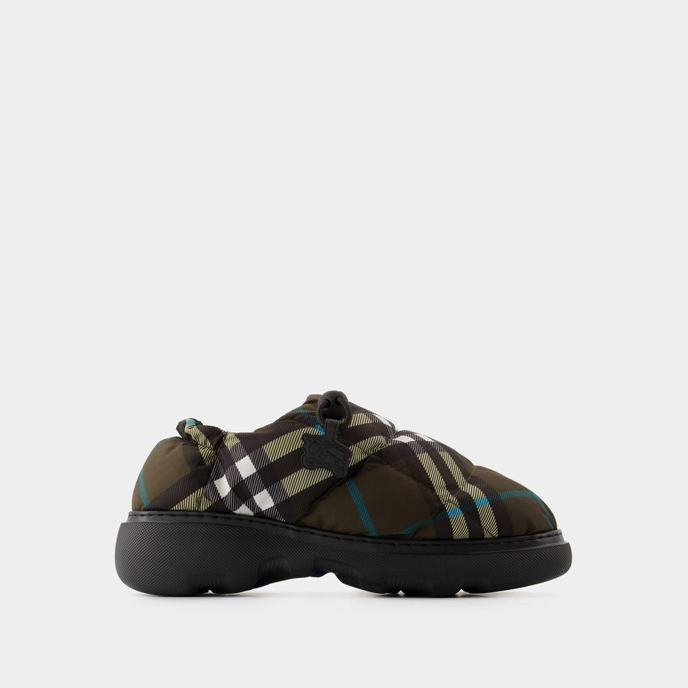 BURBERRY Chic Multicolor Pillow Slide Sandals