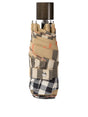 BURBERRY Mini Check Folding Umbrella