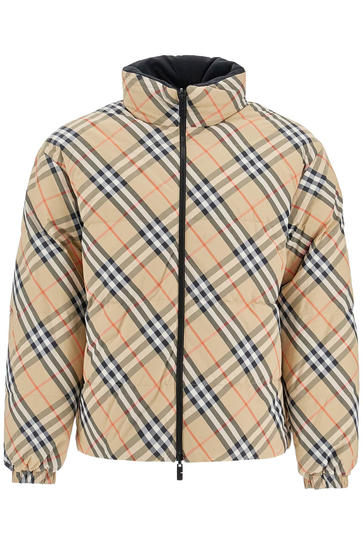 BURBERRY Reversible Padded Jacket with Check Pattern