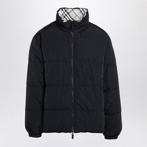 BURBERRY Reversible Down Jacket with Check Pattern for Men