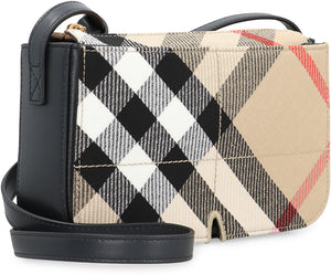 BURBERRY Check Motif Mini Crossbody Handbag