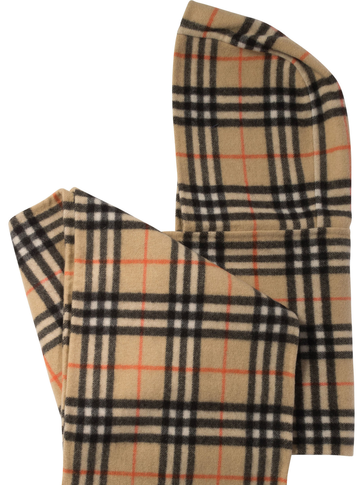 BURBERRY Cashmere Hooded Scarf - 30x210 cm